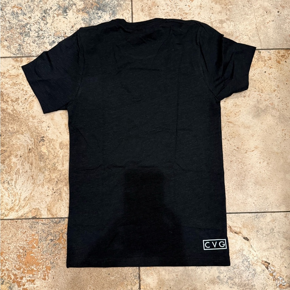 NEW NWT CVG Halloween Skull Bat Black soft T shirt Sz S. #workout #gym #fitness - Picture 2 of 6